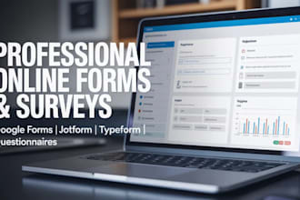 create custom online forms and questionnaires for data collection