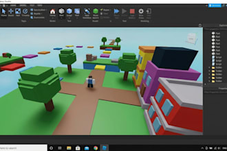 design custom roblox game maps, obby maps and immersive roblox worlds