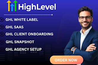 gohighlevel white label ghl saas ghl agency setup ghl client onboarding