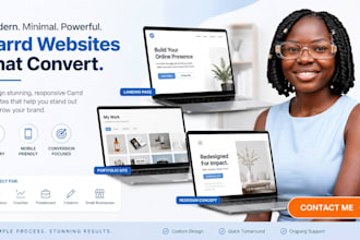 do carrd website design carrd landing page carrd website redesign carrd co