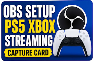 setup obs for ps5 xbox streaming with capture card