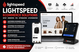 setup lightspeed ecom migration websites shop pos optimization API integration