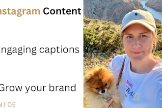 create catchy instagram captions in english and german