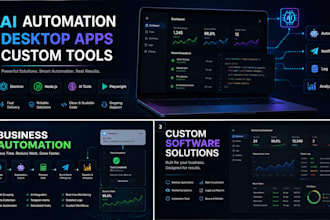 create ai automation tools and desktop apps
