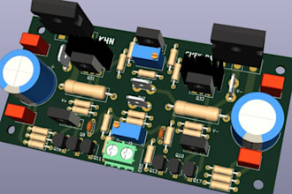 do rf, audio, led driver, circuit schematic, pcb for stable and high performance