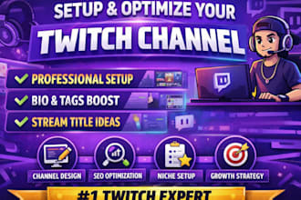 professional twitch promotion specialist and organic stream growth