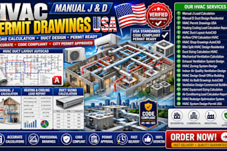 manual j load calculation manual d hvac permit drawings usa duct design
