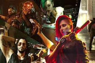 develop unique mods for cyberpunk 2077, gta 5, rdr2, and falloutout 4