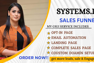 do systeme io sales funnel, systeme io website landing page systemeio automation