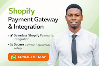 fix and setup shopify payment gateway and payment integration for paypal stripe