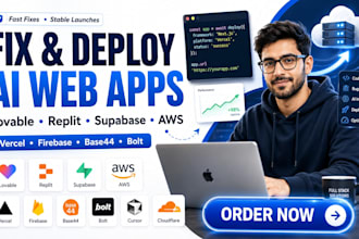 fix lovable deploy replit web app supabase aws cloud firebase dns vercel base44