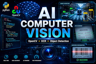 build advanced opencv projects for image analysis