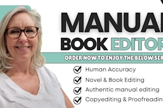 be fiction book coeditor on any genre, kindle book editing, memoir proofreading