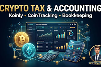 do crypto accounting, tax filing in koinly or cointracking