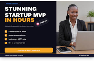 build your startup web app mvp using lovable ai vibe coding