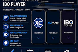 rebrand latest iptv app xciptv tivimate ibo player