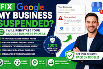 fix google my business suspended gmb reinstate my business profile suspension