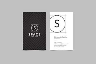 create a professional business card