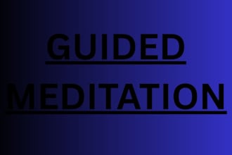 write custom guided meditation script