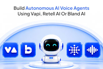 build autonomous ai voice agents using vapi retell ai or bland ai
