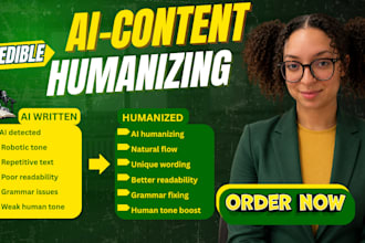 rewrite, rephrase, humanize ai content, proofreading, plagiarism check