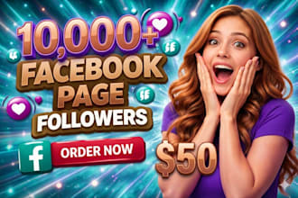 add new 1,000 facebook followers