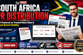 boost south africa PR writing and distribution to top news sites
