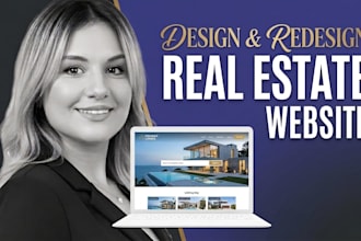 design a premium custom real estate website for agencies