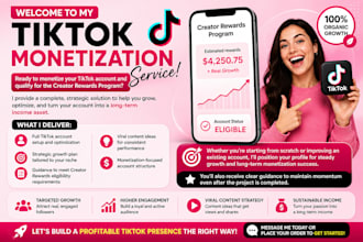 do tiktok monetization, tiktok followers or tiktok promotion