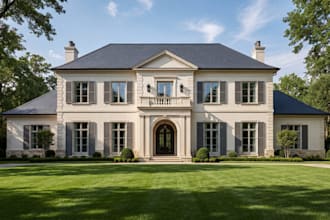 do 3d interior exterior design or redesign photorealistic renders for buildings
