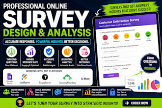 create professional online surveys in google forms, jotform and typeform