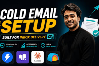 configure cold email infrastructure for agencies recruiters and marketers