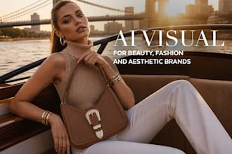 create editorial ai imagery for your luxury brand campaign