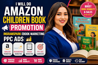 do amazon children book promotion ingramspark ebook marketing PPC ads