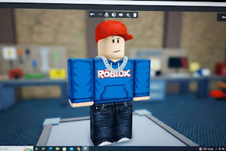 design custom roblox ugc accessories, clothing, and 3d avatar items