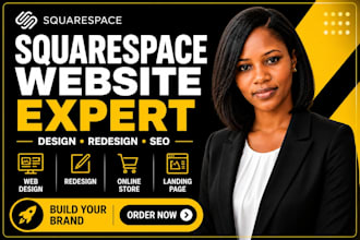 fix squarespace website design squarespace website redesign website development