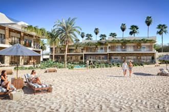 upscale3d resort villa,beach house exterior,vacation homes render,outdoor lounge