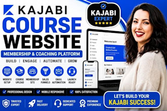 setup kajabi course website membership and online coaching platform
