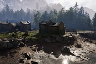 design 3d game environment level design modular open world map in unity and ue5