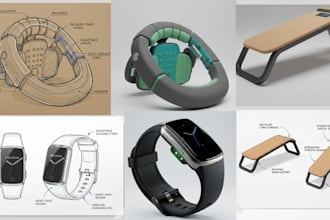 design ergonomic wellness product, fitness tracker and lifestyle equipment