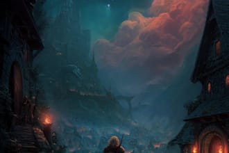 do fantasy book cover, book cover design, book cover