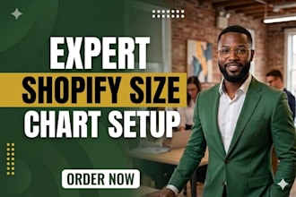 setup shopify store size chart recommender kiwi avada vitals hulk website