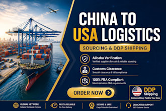 do amazon fba product sourcing from china and manage US logistics