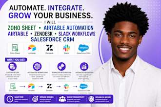 zoho sheet airtable automation airtable zendesk slack workflows salesforce crm
