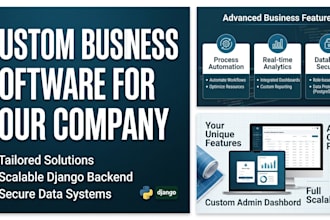 develop business software for your company