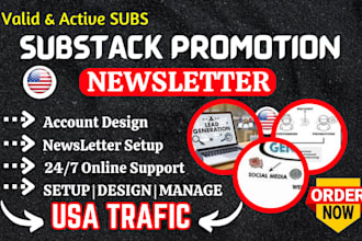 do substack promotion substack newsletter organic substack subscribers
