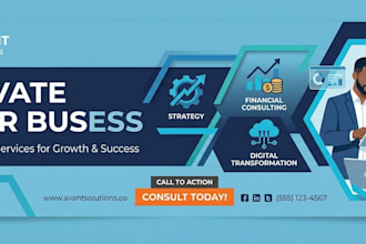 design a creative web banner