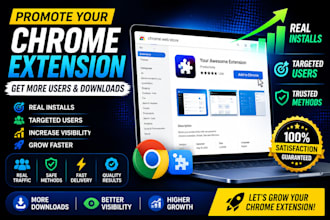 chrome web store promotion to improve visibility ranking and organic downloads