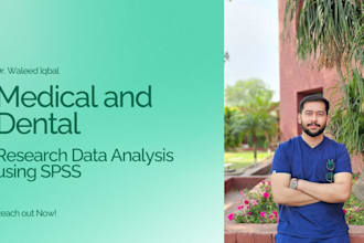 do medical and dental research data analysis and statistical analysis using spss