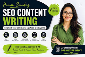 write engaging SEO blog posts with a human touch